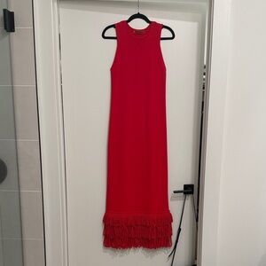 Simon Miller Vibrant Red Maxi Dress